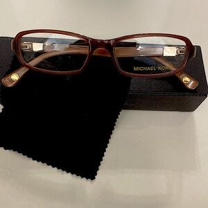 Michael Kors Brown Eyeglasses